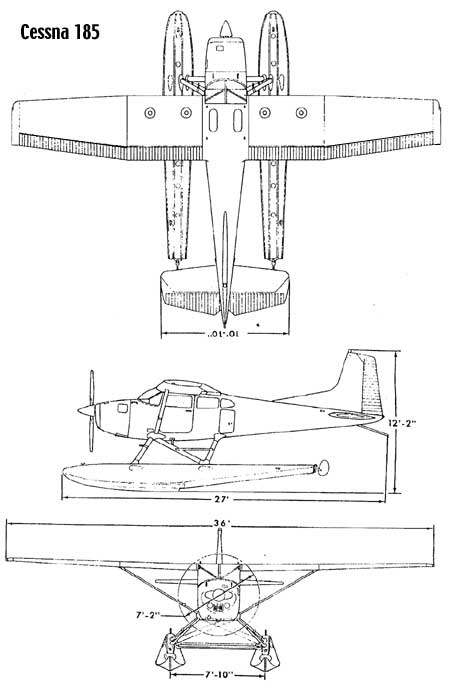 Cessna-185-LineDrawing